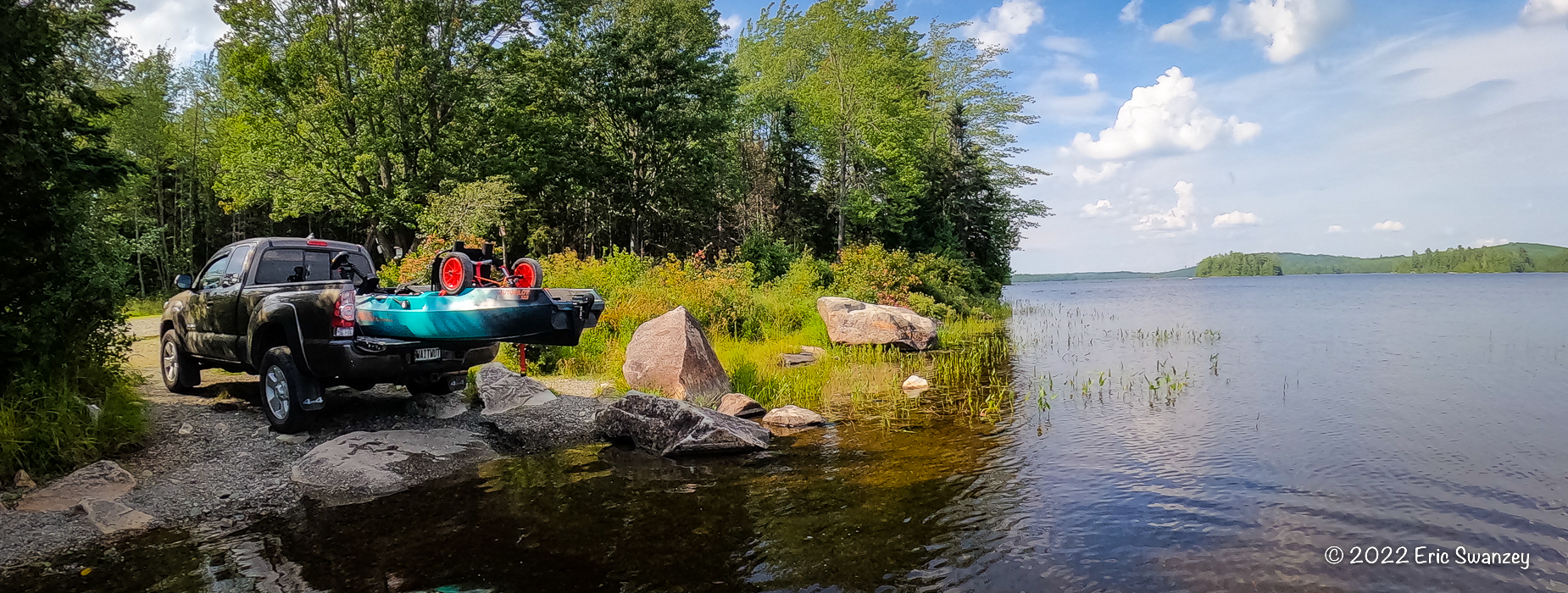 Bald Mountain Pond launch point